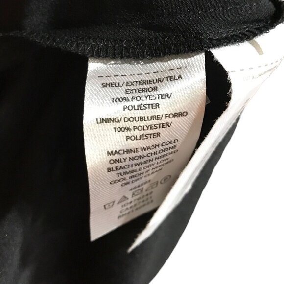 Loft Black with Pastel Floral Pattern Seersucker On Top New with Tags - Picture 3 of 4